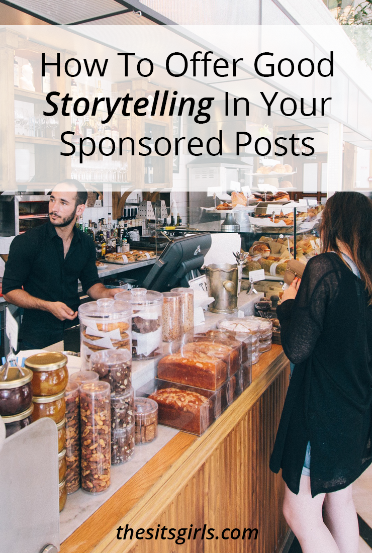 Sponsored posts don't have to read like dry advertisements. Use these tips to offer your readers (and sponsors) good storytelling with which to showcase the product you are sharing. It's a win-win-win situation!