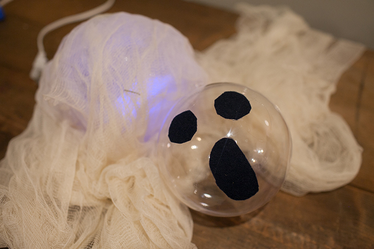 This will be transformed into an awesome glowing ghost!