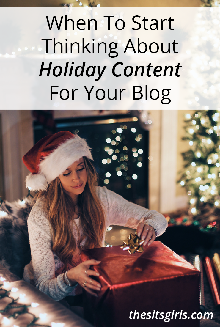 Don't wait until the last minute to share holiday blog content. Use these tips and thought starters to get your holiday content out there at the perfect time to increase blog traffic (and make money)! 