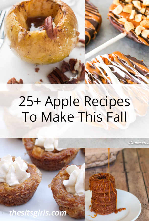 This list of more than 25 amazing apple recipes is everything you need to celebrate fall apple season. Delicious ways to make apple recipes easy.