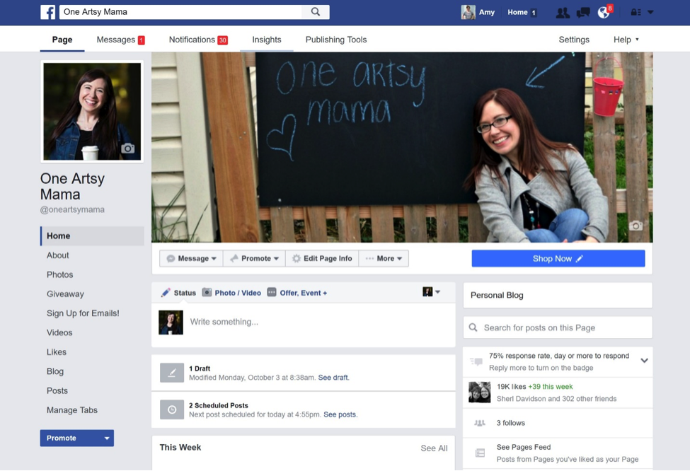 Facebook Page Analytics