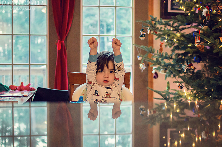 Kid pictures make the best holiday photos.