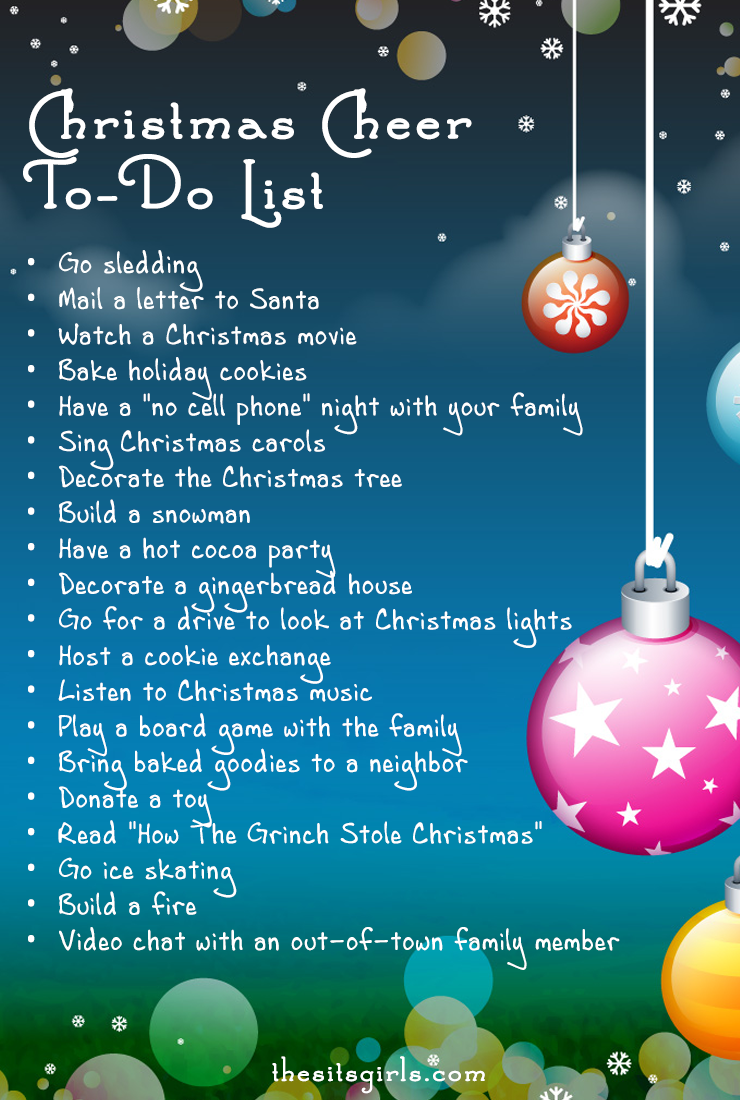 The perfect to-do list for experiencing Christmas cheer!