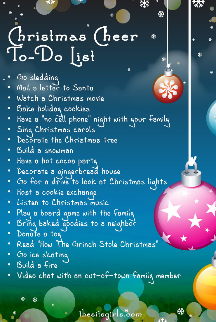 Christmas Cheer To-Do List | Classic Christmas Movies | Christmas Playlist