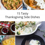 Get great ideas for your Thanksgiving menu with this list of tasty side dishes. All perfect for the biggest cooking holiday of the year!