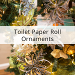 Learn how to make toilet paper roll ornaments! When you make your own snowflake ornaments, no two have to look alike!