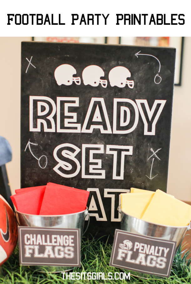 Game Day Party Game Day Printables Football Party