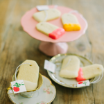 Tea bag cookies recipe and printable tea bag tags. This easy shortbread cookie is perfect for the tea lover in your life and makes great tea party cookies.