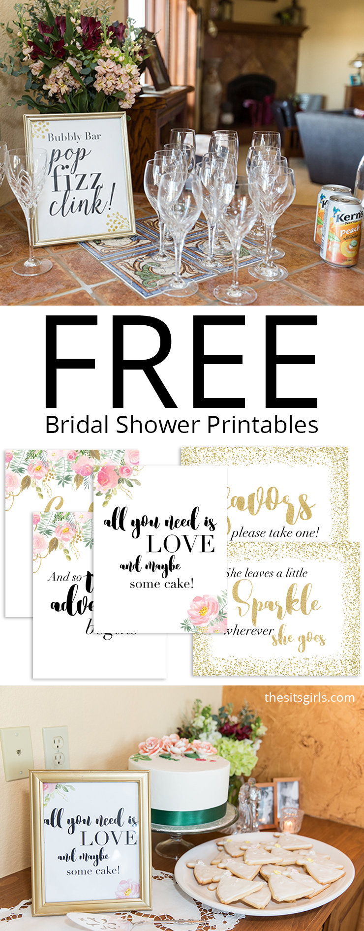 Bridal Shower Printables | Beautiful Bridal Shower Ideas