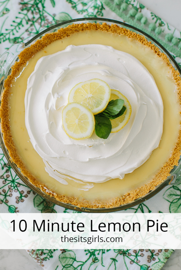 Lemon Pie Recipe 10 Minute Lemon Pie Homemade Pie Crust