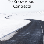 Contracts are part of everyday life for bloggers who are making money with their blog. Use this checklist to make sure you understand the contracts you are creating and signing.