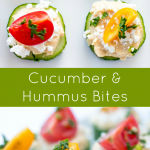 Cucumber and Hummus Bites Recipe