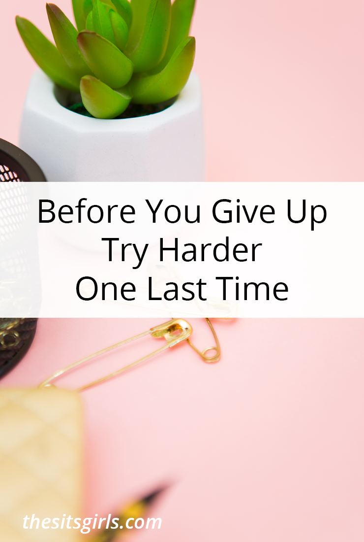 Encouragement for those days when you want to give up or feel too scared to take the next step on your path to success.