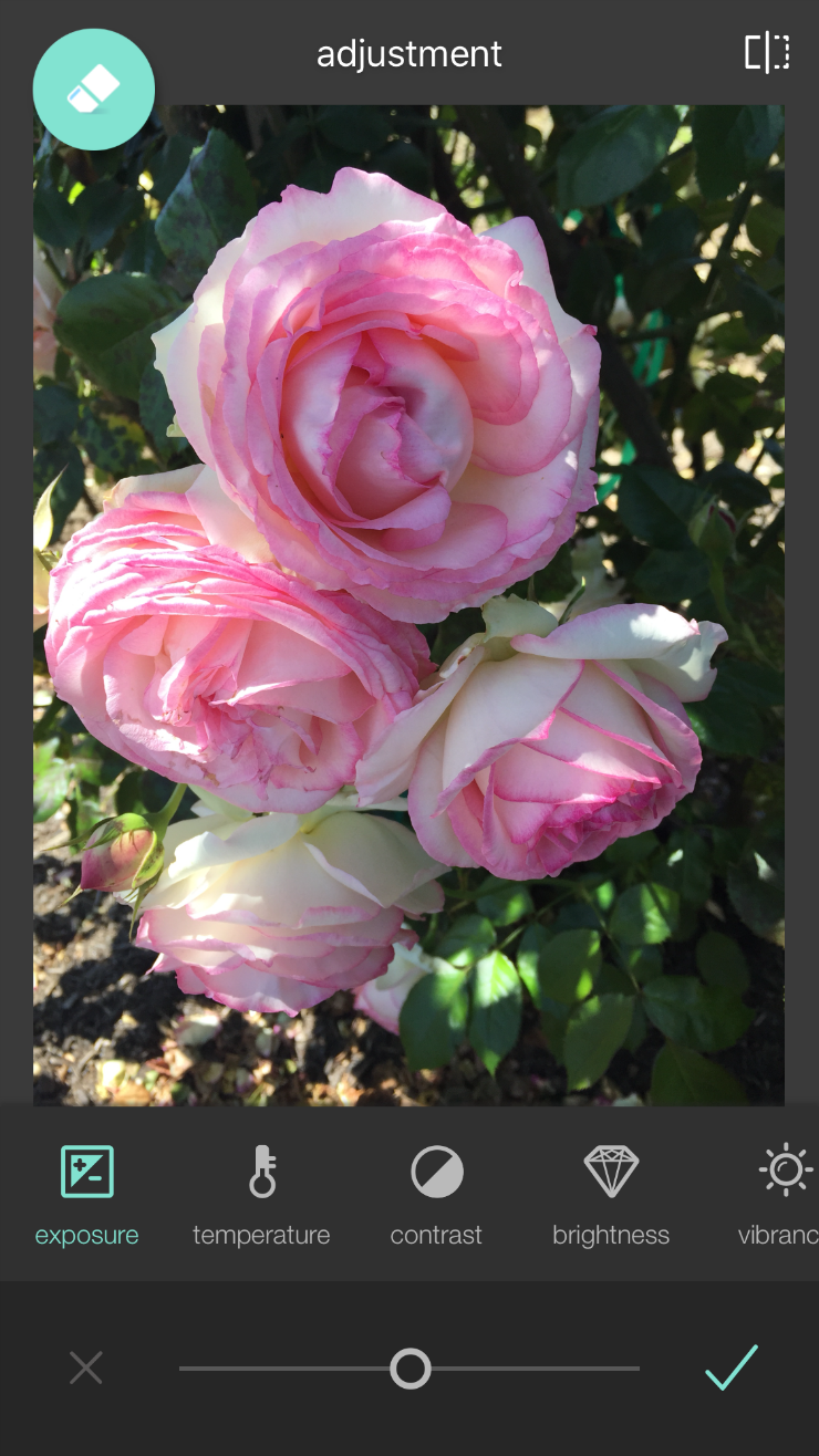 Adjust photo quality with Pixlr app