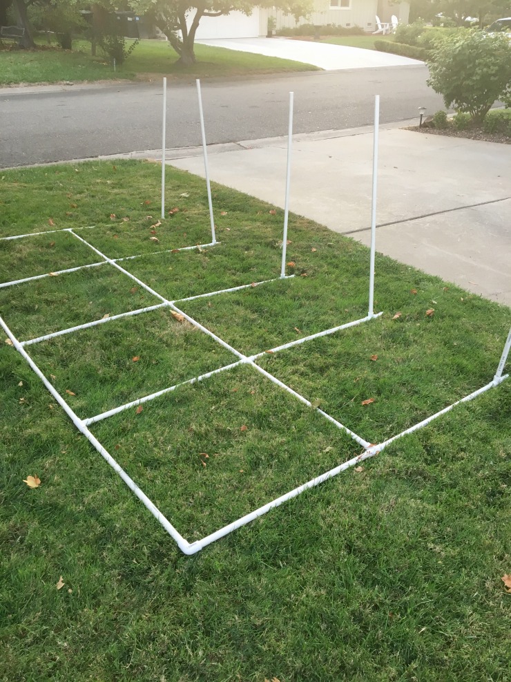 PVC Pipe Grid for car wash