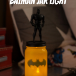 Batman Jar Light | Mason Jar Light | Batman Nightlight