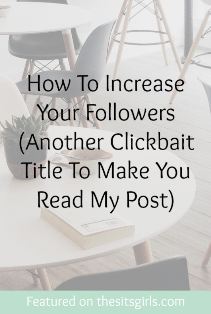 increase your followers