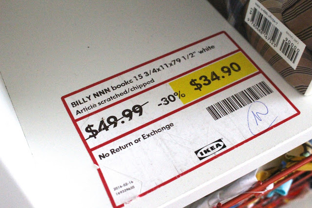 Look for items that are on sale. They don't have to be perfect.