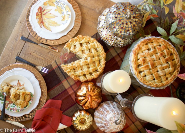 Fall Pie | Maple Bourbon Apple Pie Recipe