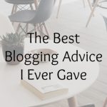 best blogging advice