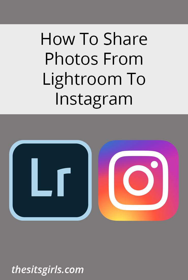 Learn how to move pictures taken with your professional camera straight from Lightroom to Instagram with this easy tutorial.