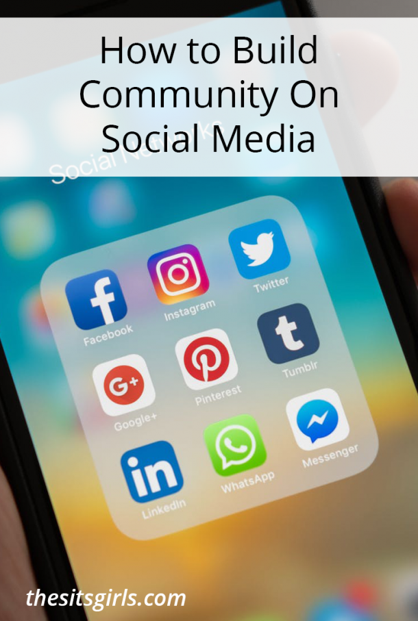 Social media and community go together, and if you want to grow your social media presence, you need to build community. Includes three places you can build community and three tips keep it growing!