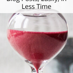 How to Write More Blog Posts, Easily, in Less Time