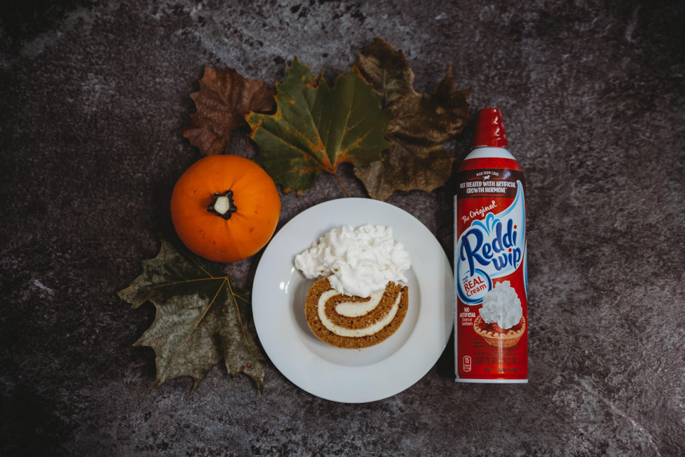 Pumpkin dessert treat with Reddi Whip