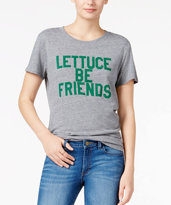 Lettuce Be Friends Graphic T-Shirt