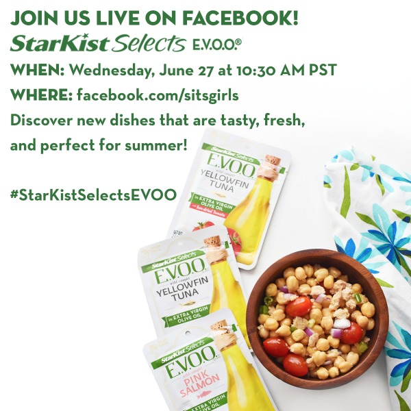 Join Us for the StarKist Selects E.V.O.O. Twitter Party 6/28th at 10:00-10:30 PST- prizes to be won! AD
