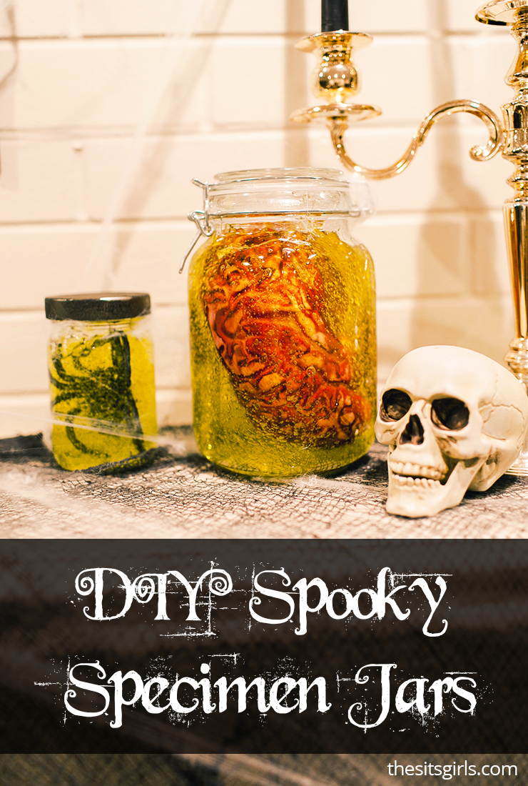 DIY Halloween Decorations: Spooky Specimen Jars