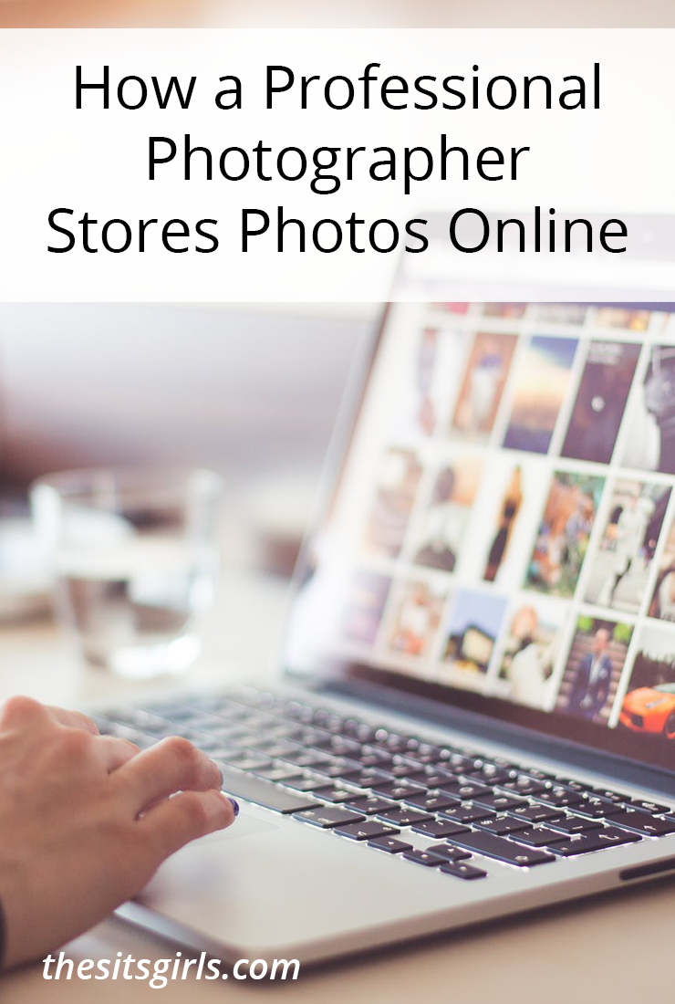 How a Professional Photographer stores photos online