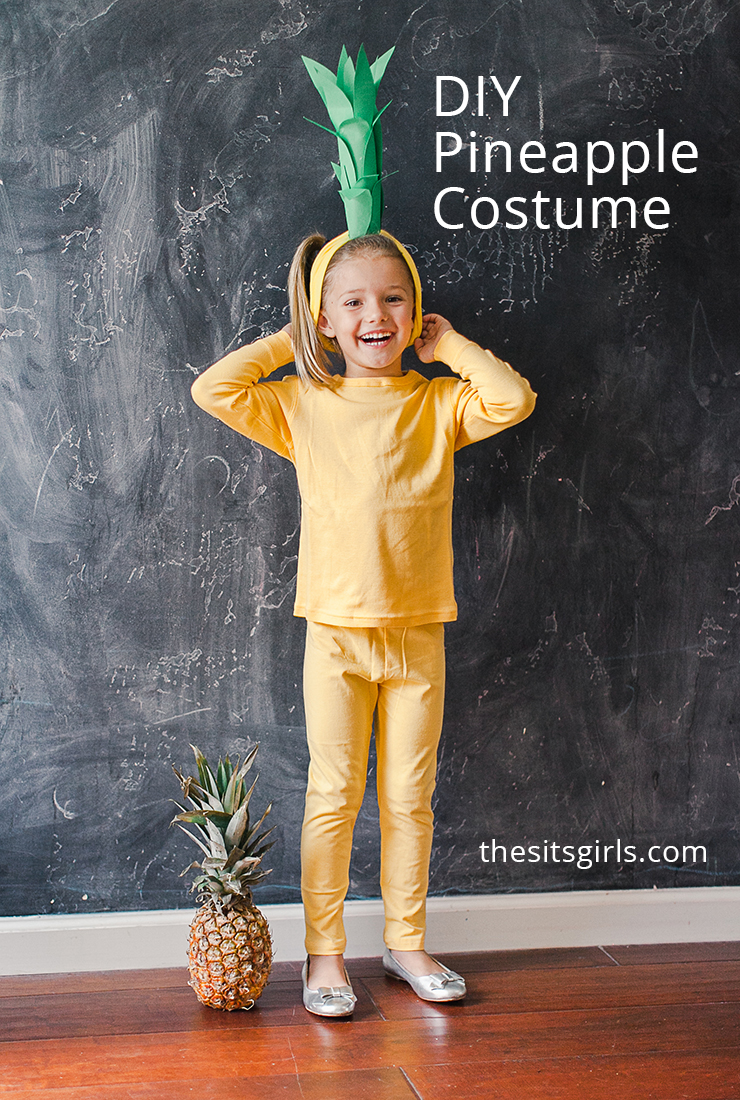 DIY Pineapple Costume
