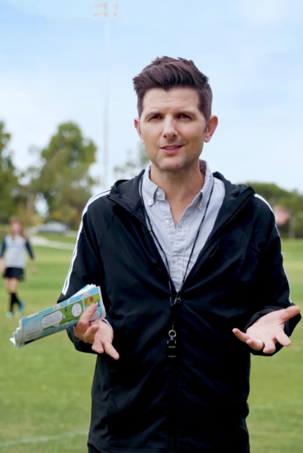 Adam Scott with Stonyfield