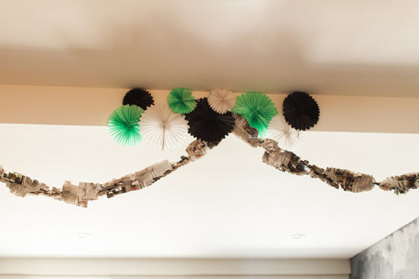 trash bash garland