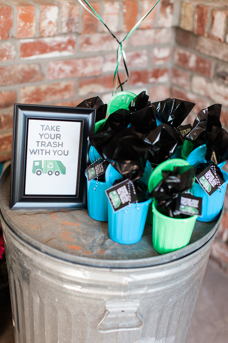 The Ultimate Trash Bash Garbage Truck Party The SITS Girls