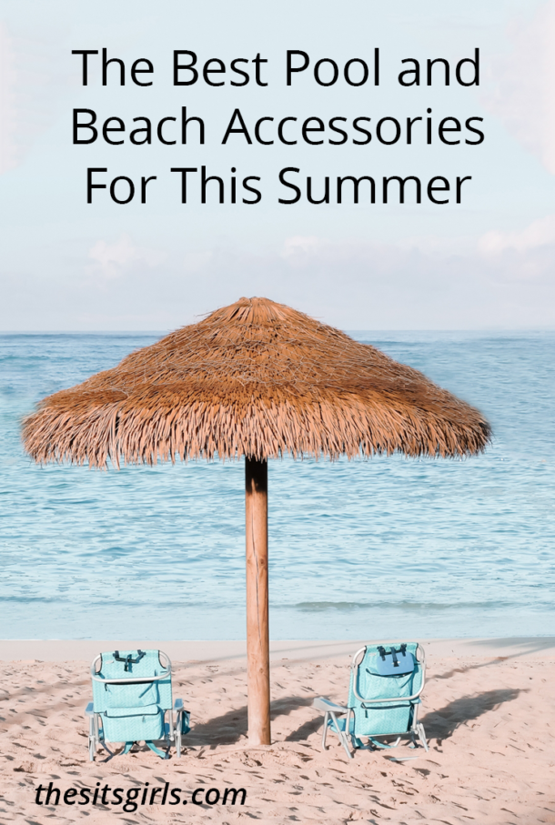 Beach and pool accessories are a MUST for the sunny summer days. These are some of the best Pool and Beach Accessories must haves you'll need for the summer