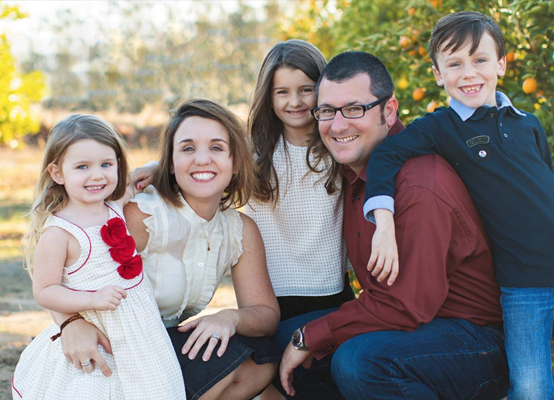 Francesca Banducci and family