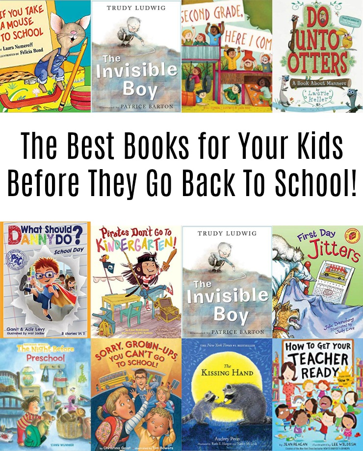 Get kids ready to start a new school year with these kids books that are perfect for back to school!