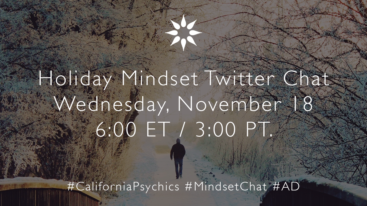Holiday Mindset Twitter Chat