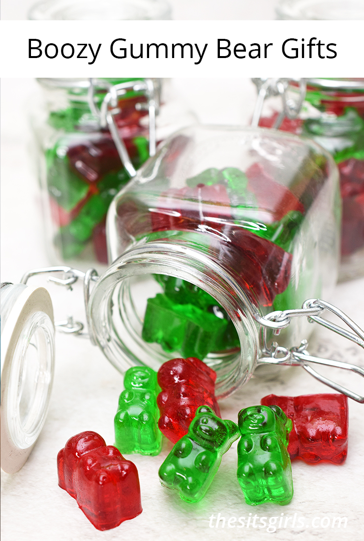 boozy gummy bears for gifts