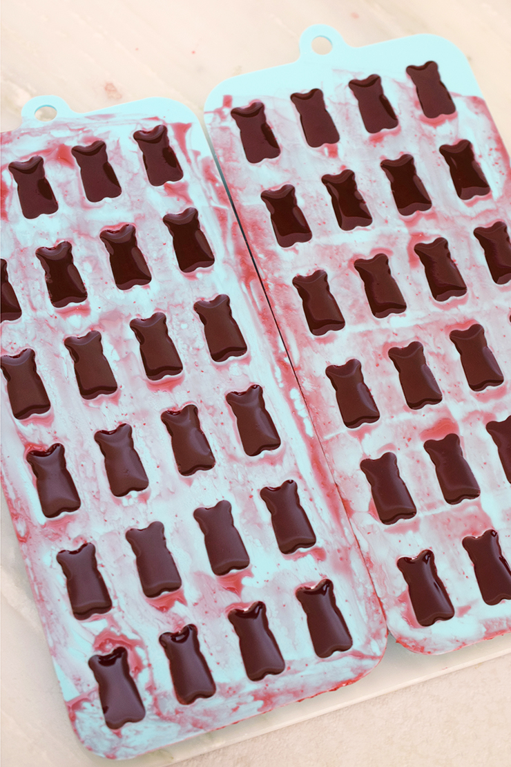 molds to make homemade gummy bears