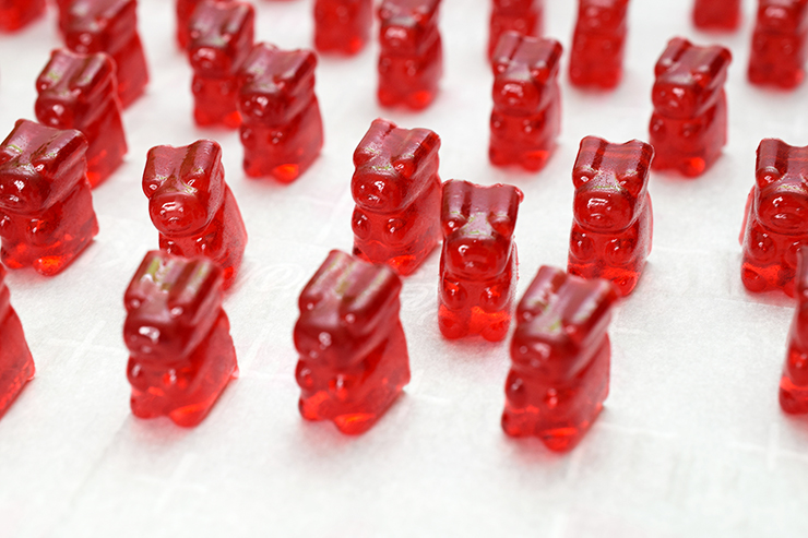 red gummy bears