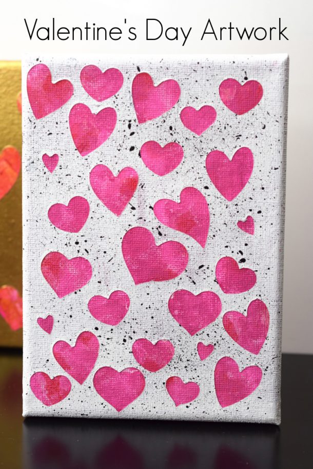 Easy Valentine's Day Artwork | Love Day Art Project