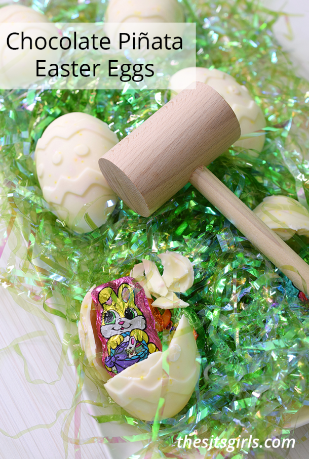 Chocolate Piñata Easter Eggs Chocolate Easter Egg Recipe