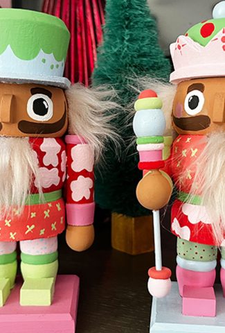 DIY Painted Nutcrackers