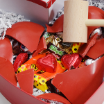 Breakable Chocolate Heart Pinata