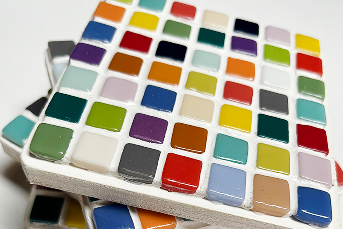 How To Make Glass Tile Coasters