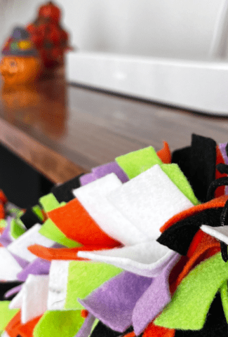 DIY Halloween Felt Garland